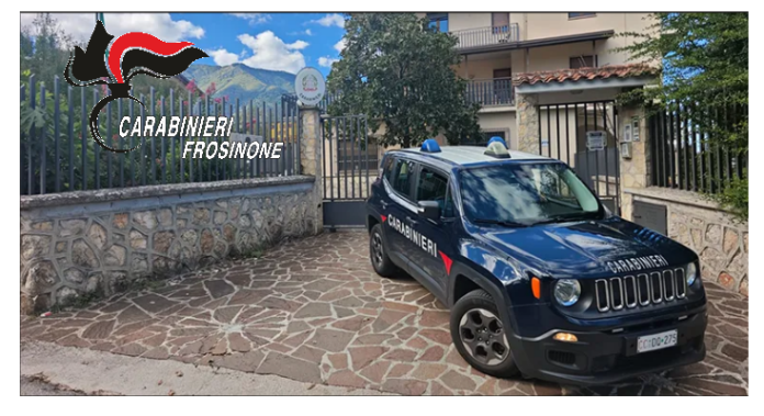 carabinieri supino stazione