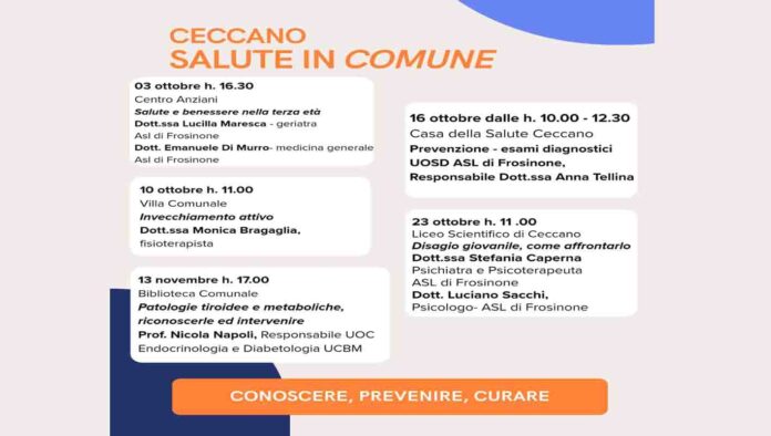 CECCANO SALUTE IN COMUNE