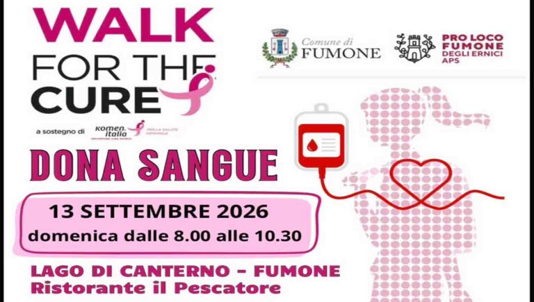 Fumone unisce prevenzione e solidarietà