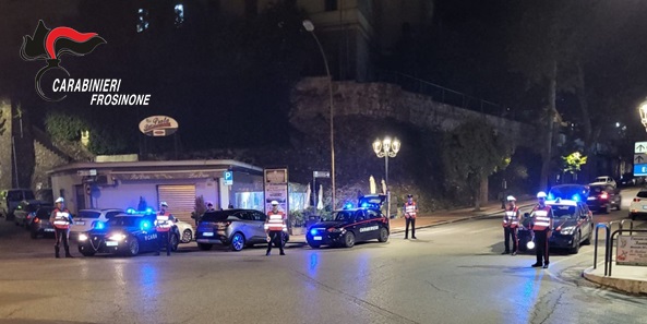 Pontecorvo - Largo Raggio - carabinieri