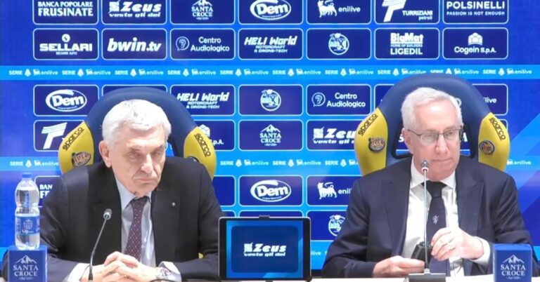 Frosinone, Stirpe e Gold fanno il punto: 32 milioni investiti e un progetto per restare in Serie A