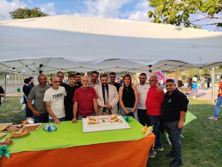 Fumone, inaugurata la struttura sportiva e ricreativa Campo Pluriuso Madonna delle Grazie